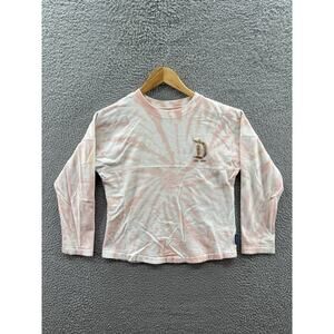 Disney Parks Spirit Jersey Pink Rose Gold Tie Dye Glitter Size Youth Size Large